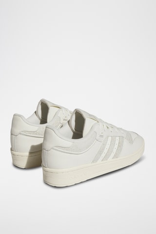 Chaussures de basketball en cuir Rivalry - Ecru