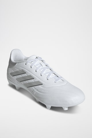 Chaussures de football en cuir P3 - Blanc