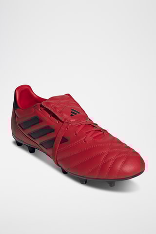 Chaussures de football en cuir P2 - Rouge