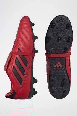 Chaussures de football en cuir P2 - Rouge