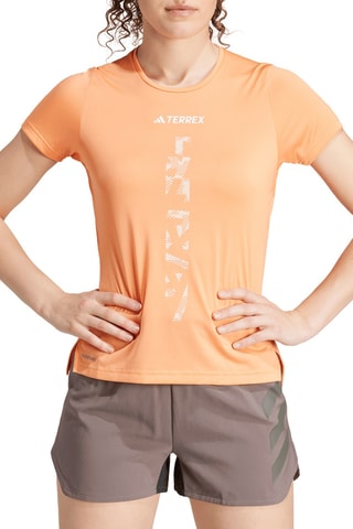 T-shirt de trail running Terrex Agravic - Orange