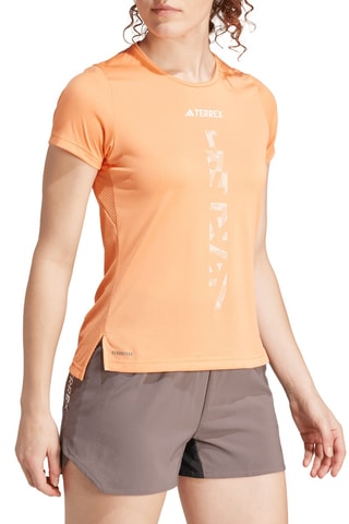 T-shirt de trail running Terrex Agravic - Orange