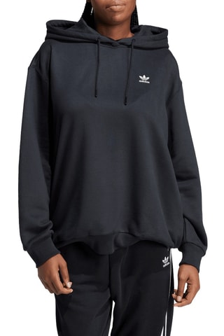 Sweat à capuche Trèfle - Noir