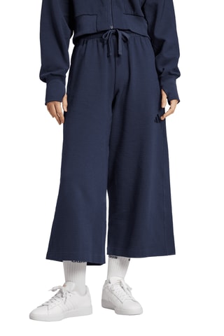 Pantalon ample 7/8 taille haute All SZN - Bleu marine