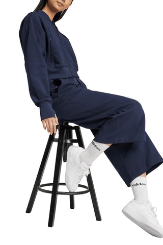 Pantalon ample 7/8 taille haute All SZN - Bleu marine