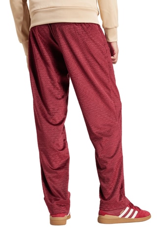 Pantalon de survêtement en velours Monogram - Bordeaux