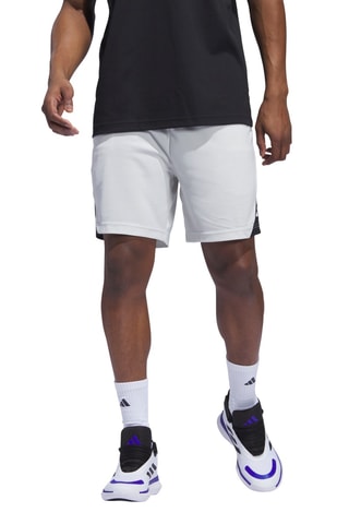 Short de basketball Badge of Sport - Gris clair