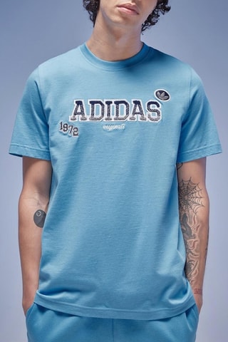 T-shirt Collegiate - Bleu
