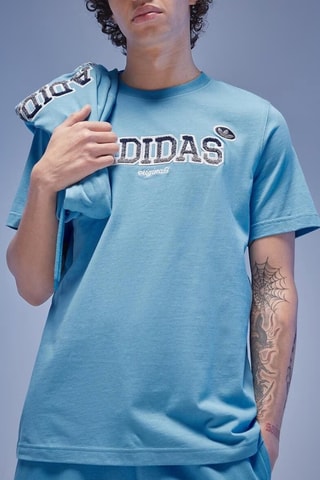 T-shirt Collegiate - Bleu
