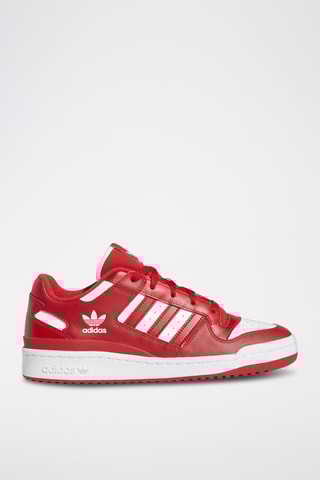 Sneakers en cuir Forum - Rouge et blanc