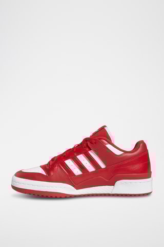 Sneakers en cuir Forum - Rouge et blanc