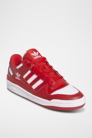 Sneakers en cuir Forum - Rouge et blanc