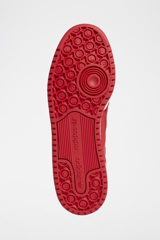 Sneakers en cuir Forum - Rouge et blanc