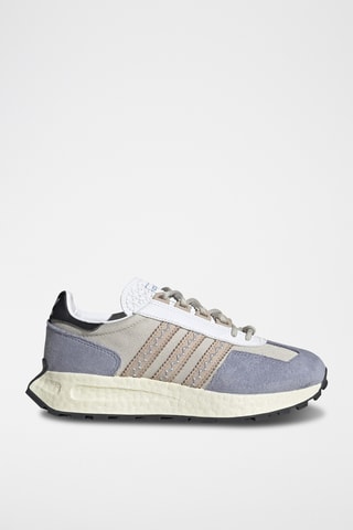 Sneakers Retropy E5 - Beige et indigo