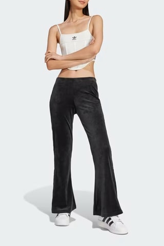 Pantalon flare en velours taille haute Velvet - Noir