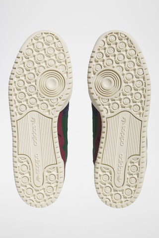 Sneakers montantes en nubuck Forum Exhibit Mid II - Vert et bleu