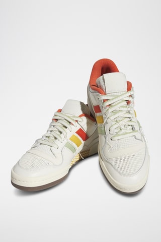 Sneakers en cuir Forum 84 Low Cl - Blanc et multicolore