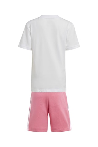 Survêtement Tee Set - Blanc et rose