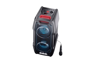 Enceinte karaoké Bluetooth - 180 W - Noir