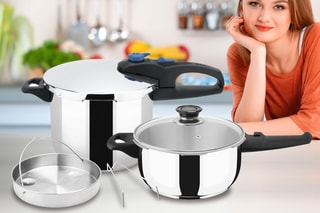 Set autocuiseur - 6 l et 4 l