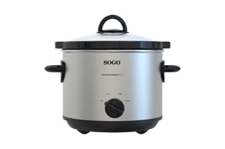 Mijoteuse en acier inoxydable - 3 fonctions - 3,5 L