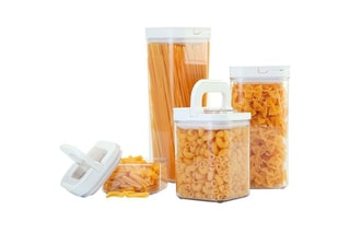 4 boîtes de conservation avec couvercle en silicone sans BPA