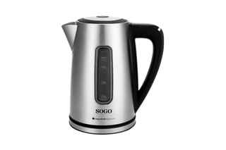 Bouilloire tactile numérique sans fil en acier inoxydable - 1,7 l