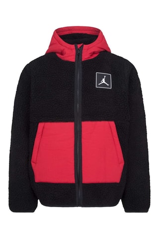 Veste à capuche Noir et rouge - Nike