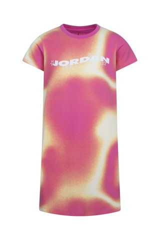 Robe t-shirt tie and dye Lemonade Stand - Fucshia et jaune - Jordan