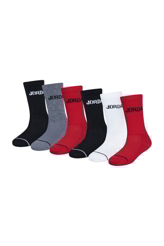 6 paires de chaussettes - Rouge et blanc