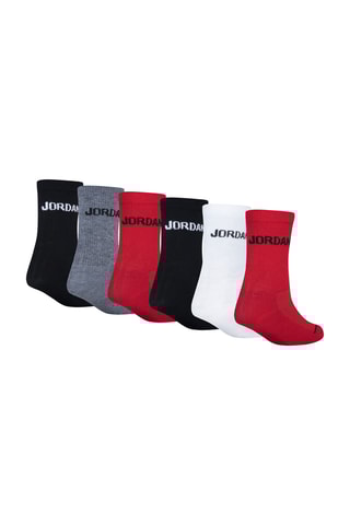 6 paires de chaussettes - Rouge et blanc