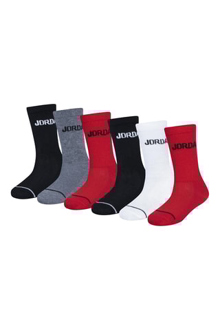 6 paires de chaussettes - Rouge et blanc