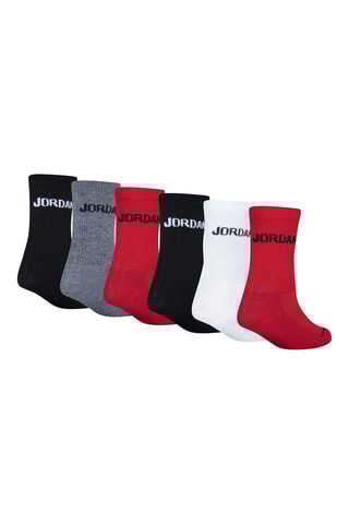 6 paires de chaussettes - Rouge et blanc
