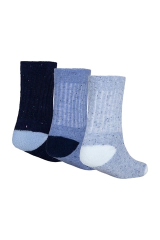 3 paires de chaussettes - Bleu et noir - Nike