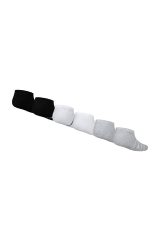 6 paires de socquettes - Noir - Nike