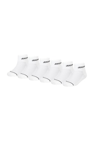 6 paires de chaussettes Jumpman - Blanc - Jordan
