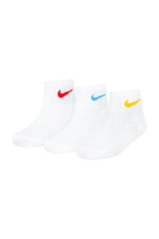 3 paires de chaussettes - Blanc - Nike