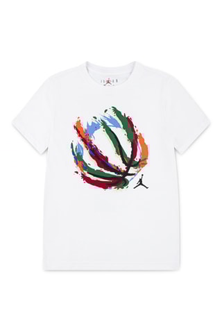 T-shirt BBall Fire - Blanc - Jordan