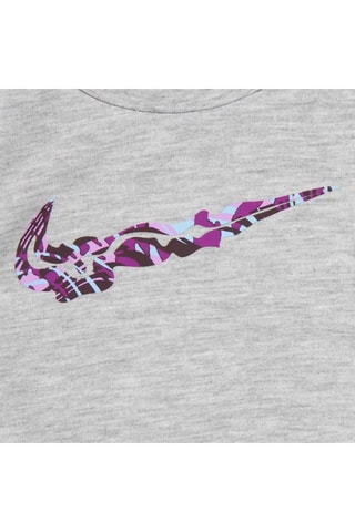 T-shirt et legging Gris chiné et violet - Nike