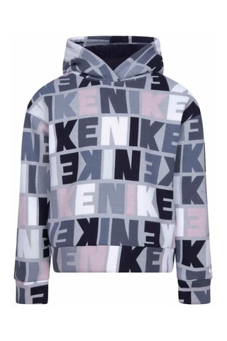 Sweat à capuche Gris et blanc - Nike