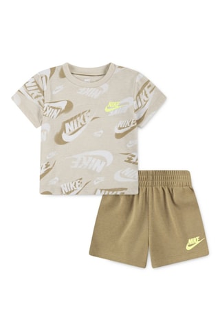 T-shirt et short On The Move - Beige - Nike