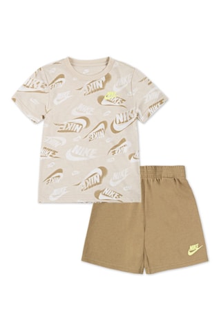 T-shirt et short The Move - Beige et camel - Nike