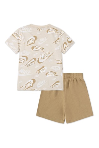 T-shirt et short The Move - Beige et camel - Nike