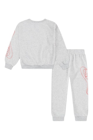 Sweat et pantalon The Move - Gris clair chiné - Nike