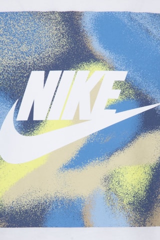T-shirt et short Express - Blanc et beige - Nike