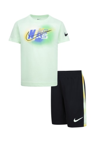 T-shirt et short Hazy Rays - Noir et vert d’eau - Nike