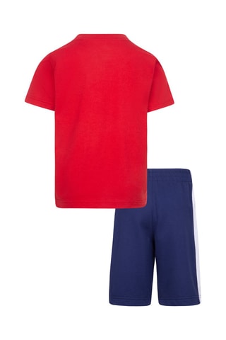 T-shirt et short - Rouge et bleu marine - Nike