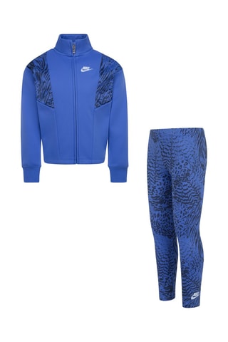 Veste et legging polaire - Bleu marine - Nike