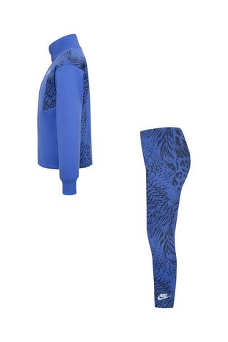 Veste et legging polaire - Bleu marine - Nike