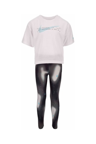 T-shirt et legging - Noir et blanc - Nike